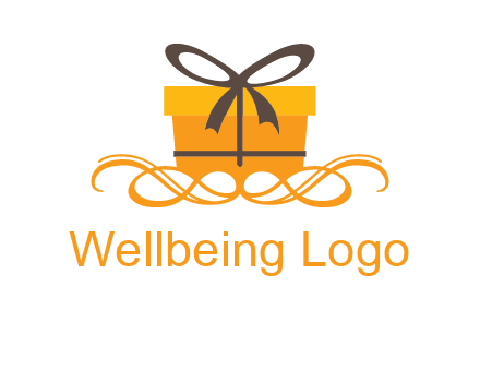 elegant gift box logo