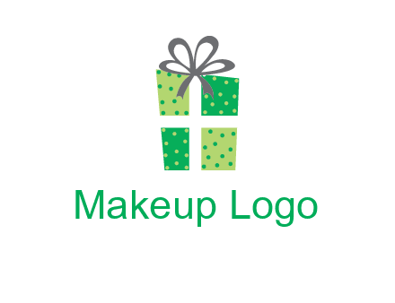 polka dots present logo