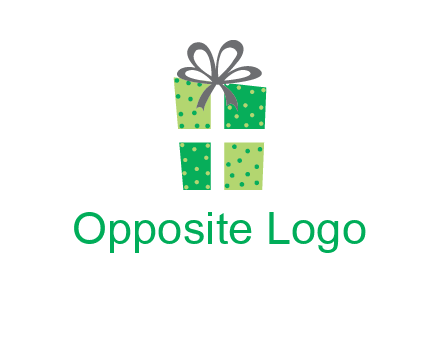 polka dots present logo
