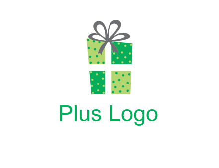 polka dots present logo