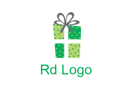 polka dots present logo