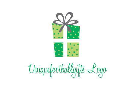 polka dots present logo