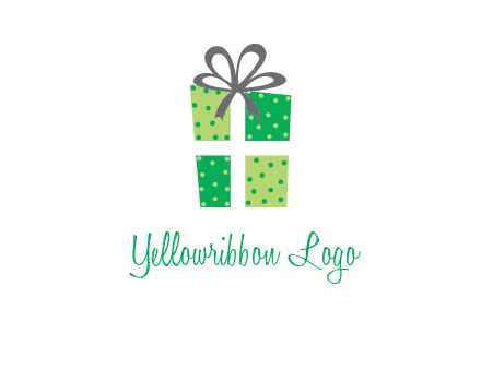 polka dots present logo