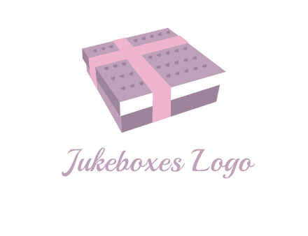 books wrapped with ribbon logo