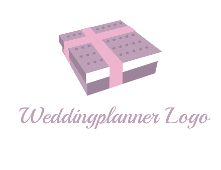 books wrapped with ribbon logo