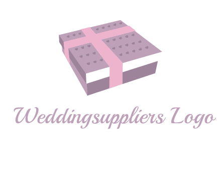 books wrapped with ribbon logo