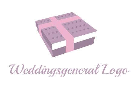 books wrapped with ribbon logo