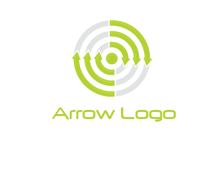 arrows and target logo