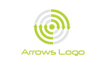 arrows and target logo