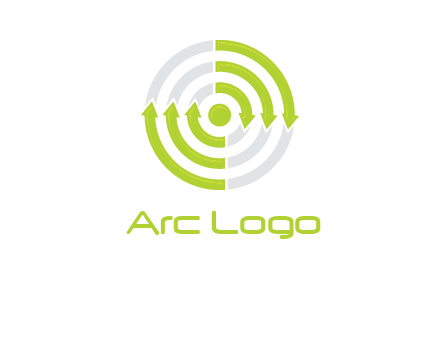 arrows and target logo