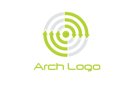 arrows and target logo