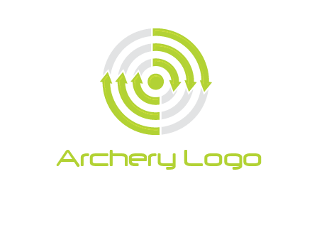 arrows and target logo