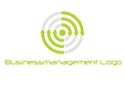 arrows and target logo