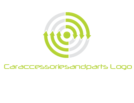 arrows and target logo