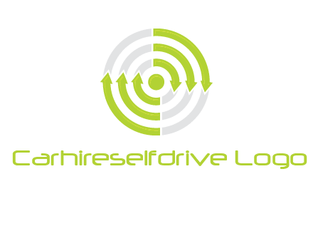 arrows and target logo