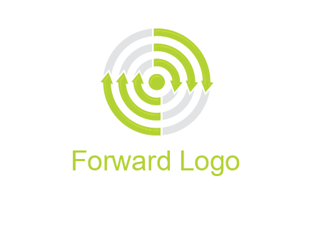 arrows and target logo