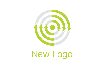 arrows and target logo