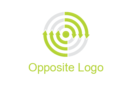 arrows and target logo