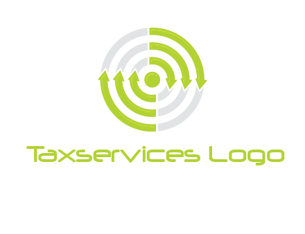 arrows and target logo