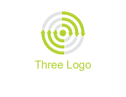 arrows and target logo