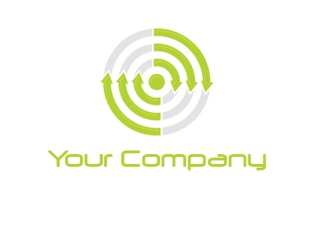 arrows and target logo