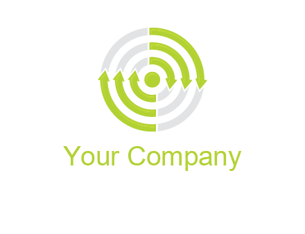 arrows and target logo