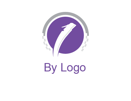 lan wire in circle logo