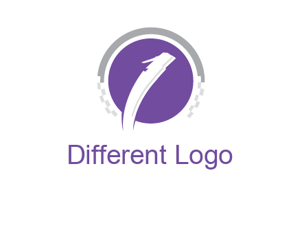 lan wire in circle logo