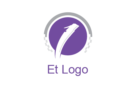 lan wire in circle logo