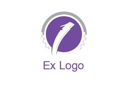lan wire in circle logo