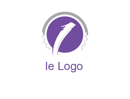 lan wire in circle logo