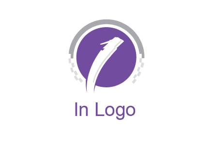lan wire in circle logo