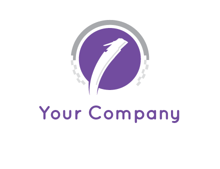 lan wire in circle logo