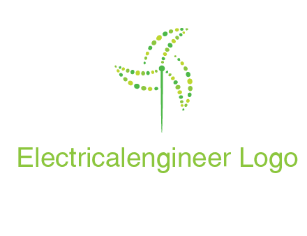 circles creating windmill logo