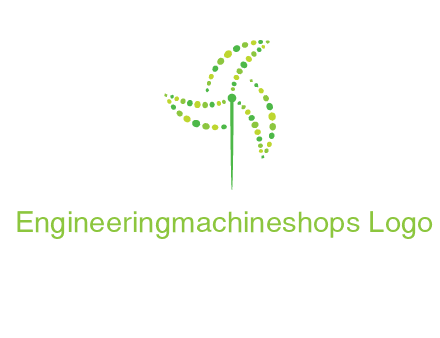 circles creating windmill logo
