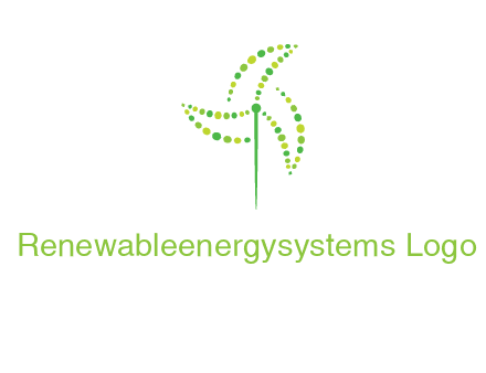 circles creating windmill logo