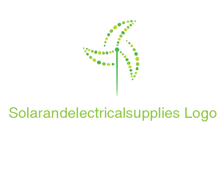 circles creating windmill logo