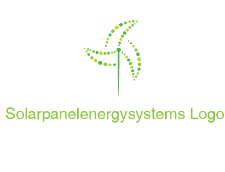 circles creating windmill logo