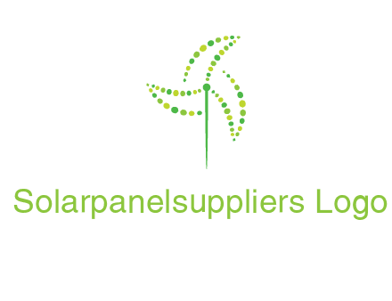 circles creating windmill logo