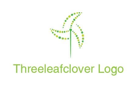 circles creating windmill logo