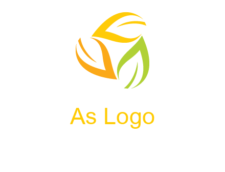 rotating leaves logo