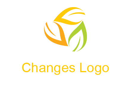 rotating leaves logo