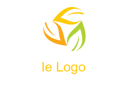 rotating leaves logo