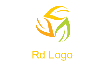 rotating leaves logo