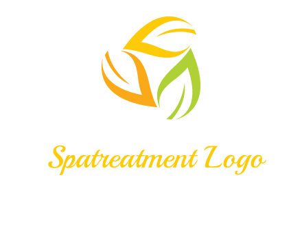 rotating leaves logo