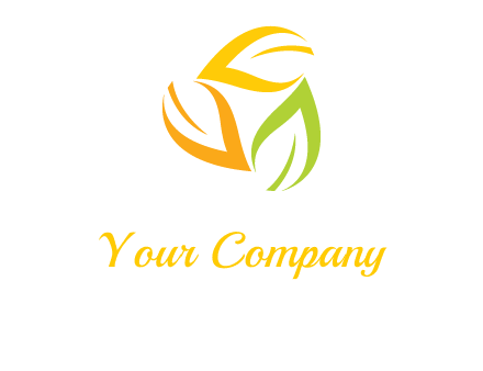 rotating leaves logo
