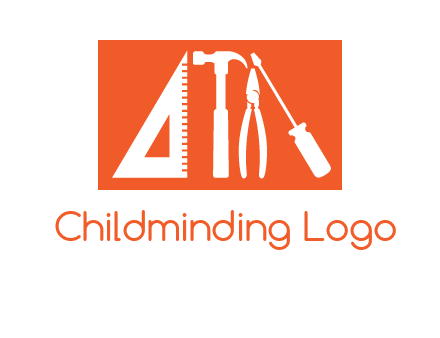 construction tools logo