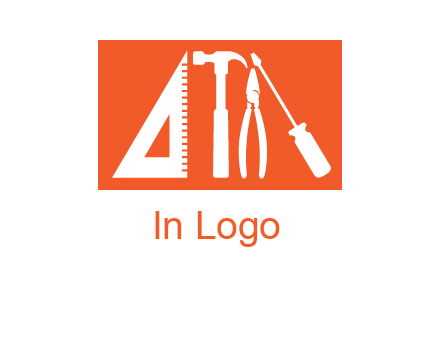 construction tools logo