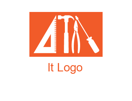 construction tools logo