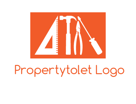 construction tools logo